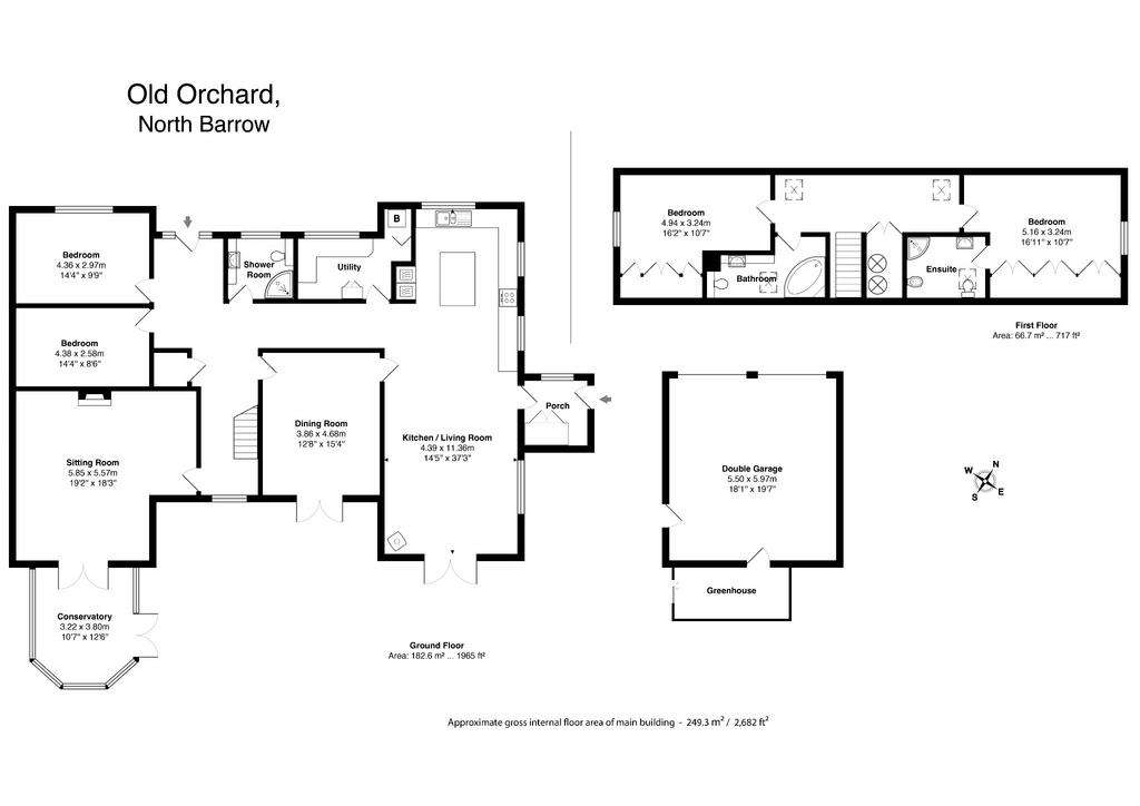 4 bedroom detached house for sale - floorplan