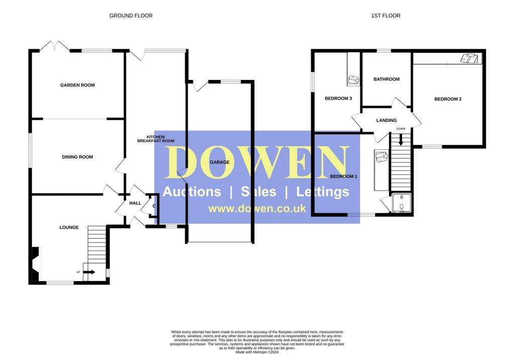 3 bedroom detached house for sale - floorplan