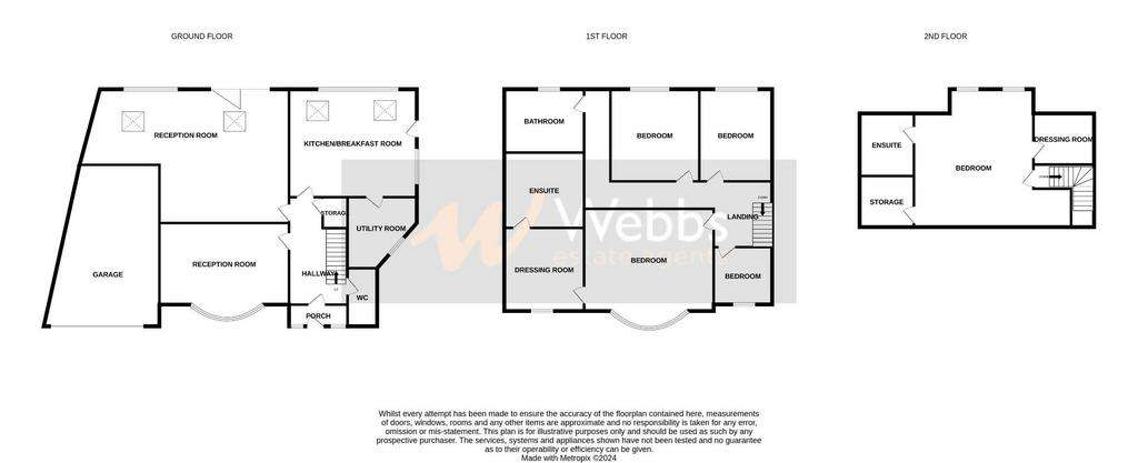 5 bedroom house for sale - floorplan