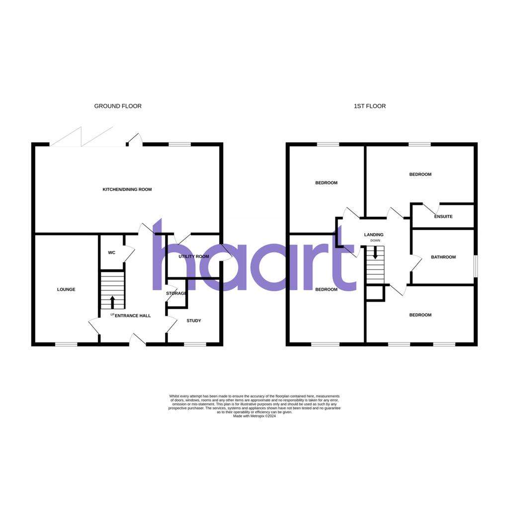 4 bedroom detached house for sale - floorplan