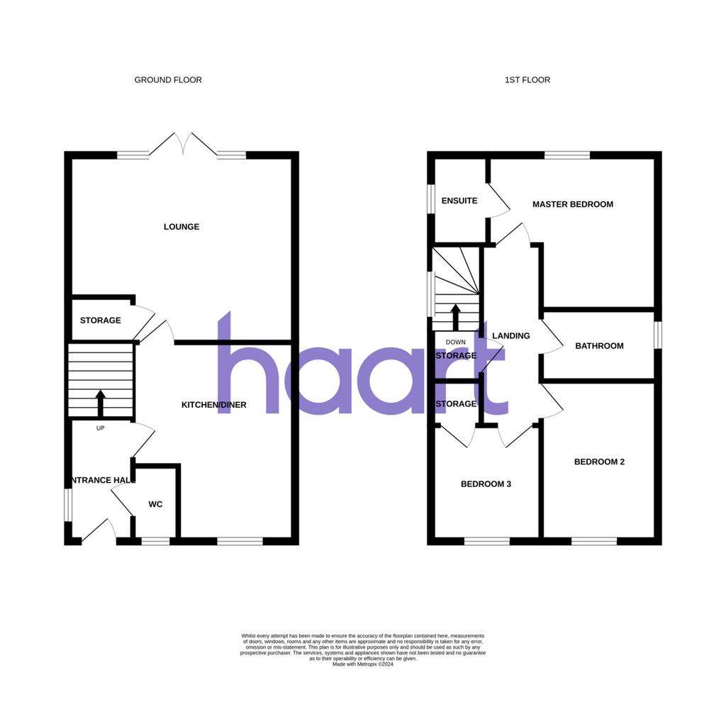 3 bedroom detached house for sale - floorplan