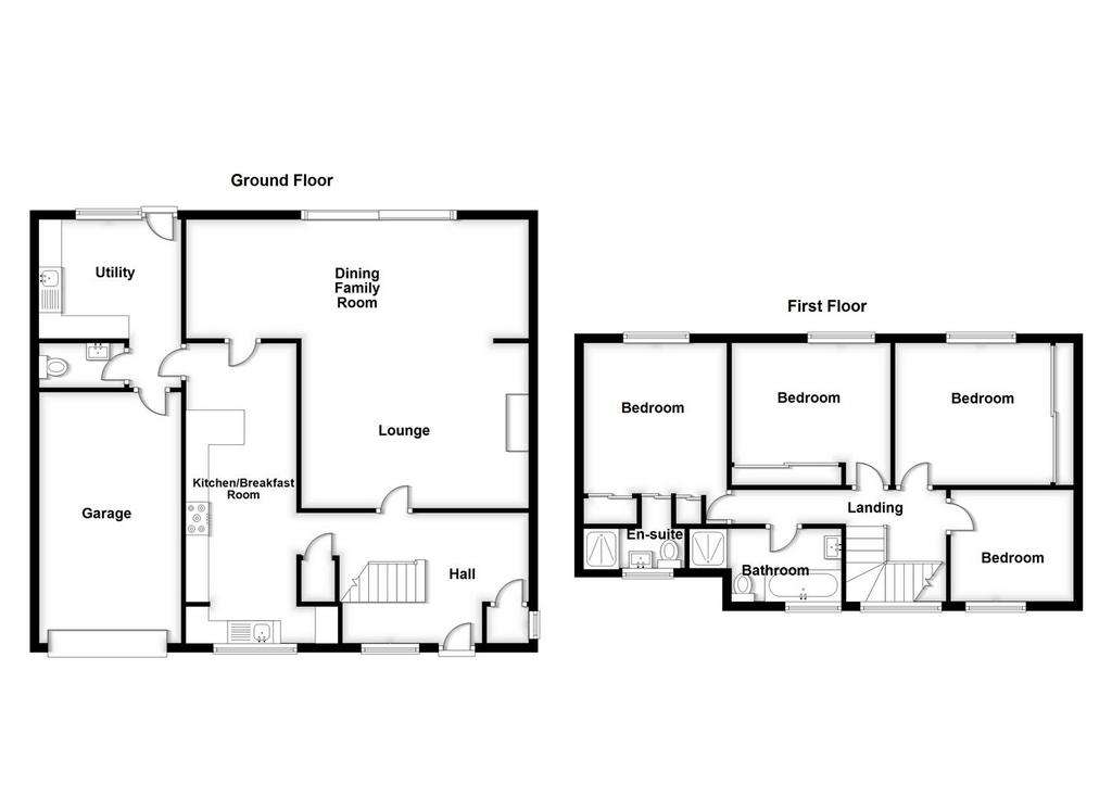 4 bedroom detached house for sale - floorplan