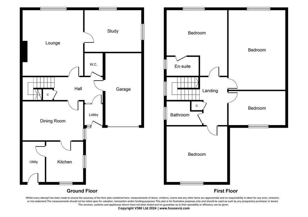 4 bedroom detached house for sale - floorplan