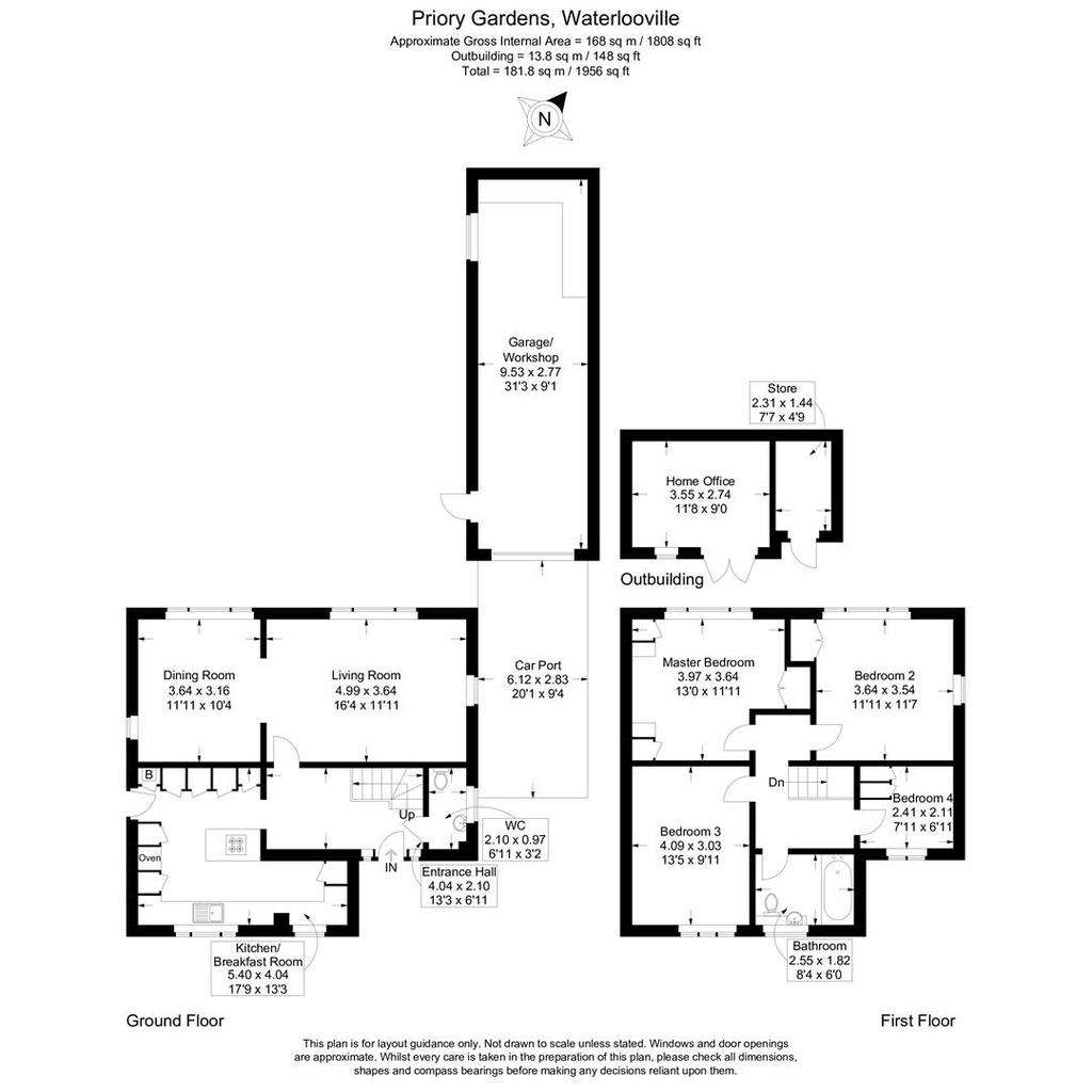 4 bedroom detached house for sale - floorplan