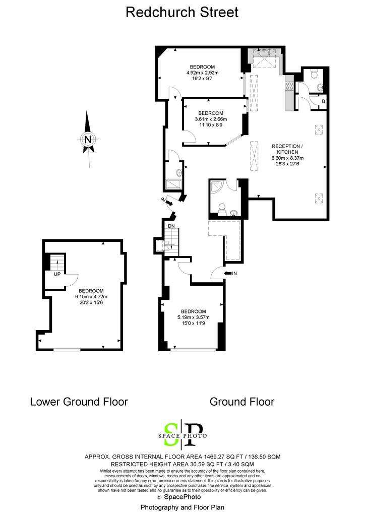 4 bedroom flat to rent - floorplan