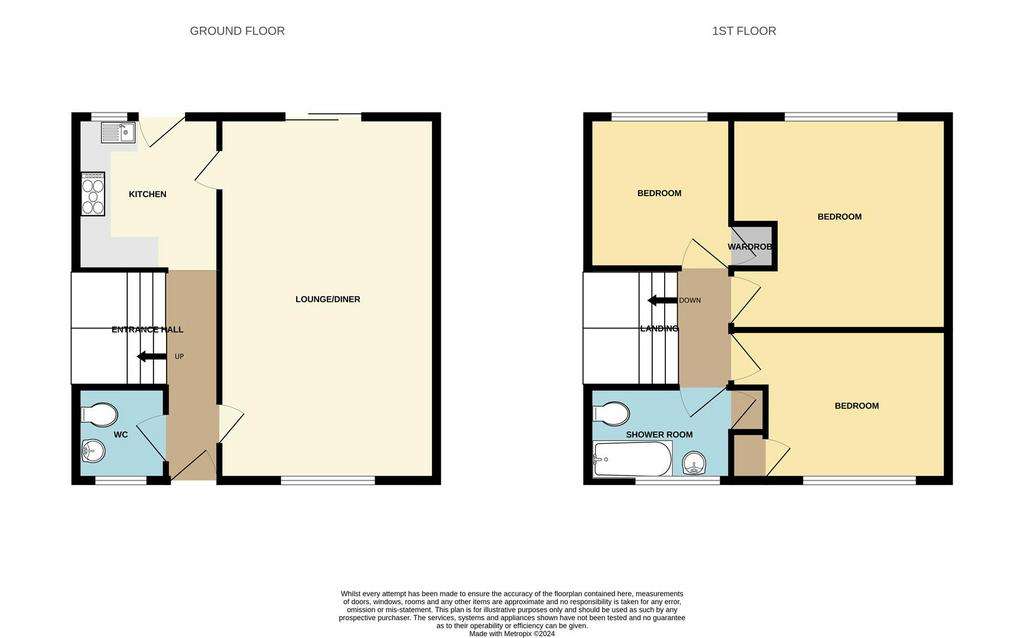 3 bedroom house for sale - floorplan