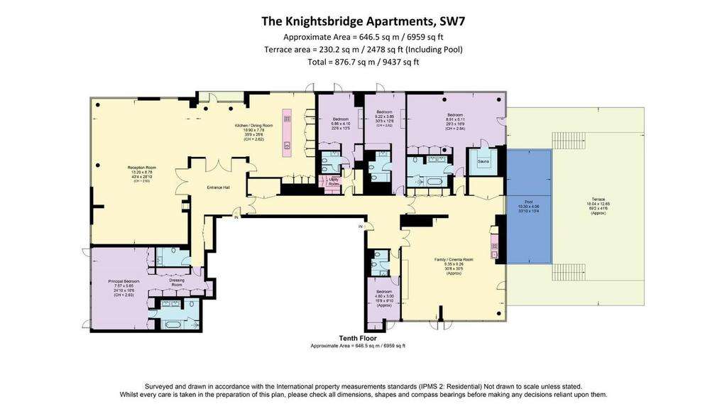 5 bedroom penthouse apartment for sale - floorplan