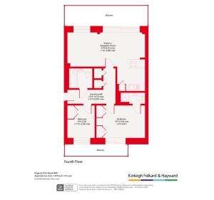 2 bedroom flat to rent - floorplan