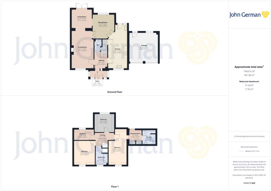 4 bedroom detached house for sale - floorplan