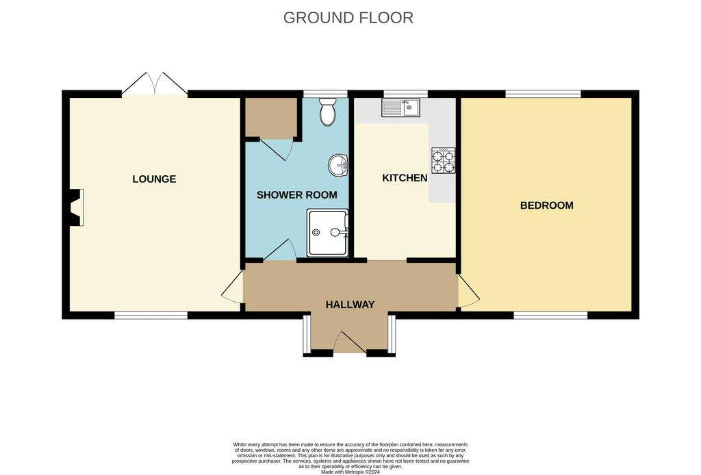 1 bedroom flat for sale - floorplan