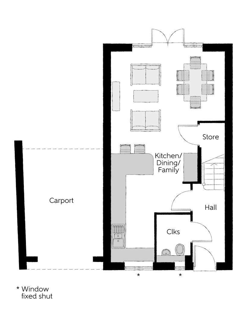 4 bedroom link-detached house for sale - floorplan