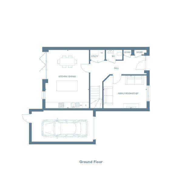 4 bedroom detached house for sale - floorplan