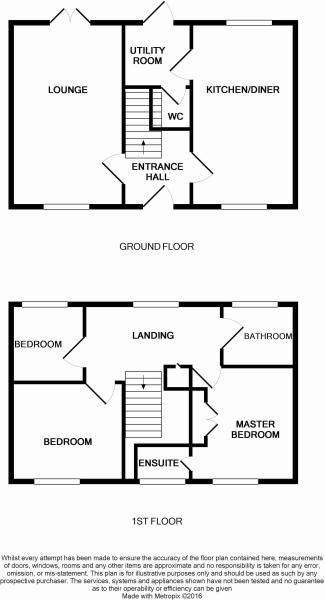 3 bedroom semi-detached house for sale - floorplan