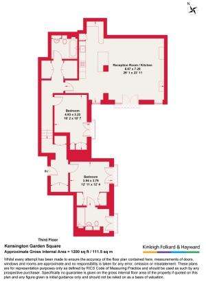 2 bedroom flat to rent - floorplan