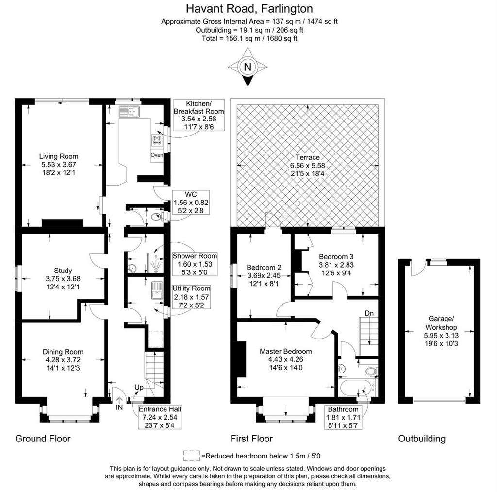 4 bedroom detached house for sale - floorplan