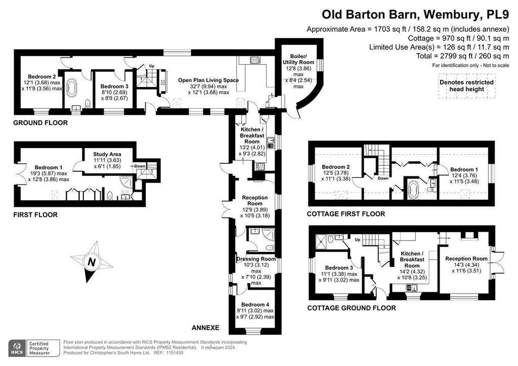 7 bedroom detached house for sale - floorplan