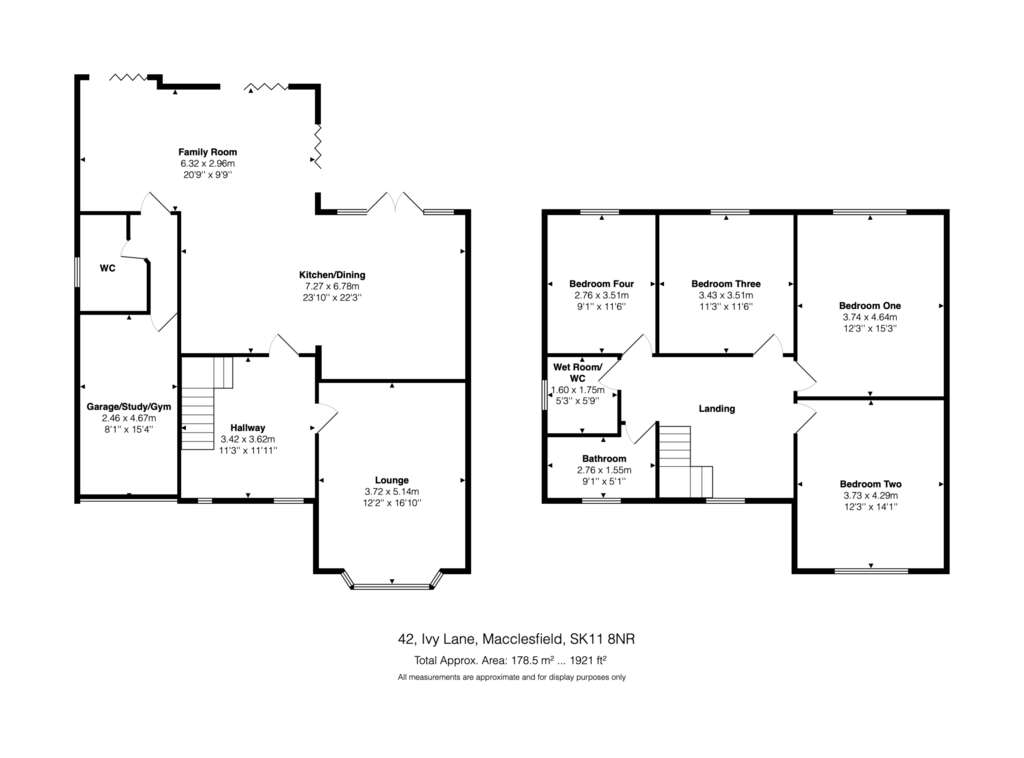 4 bedroom detached house for sale - floorplan