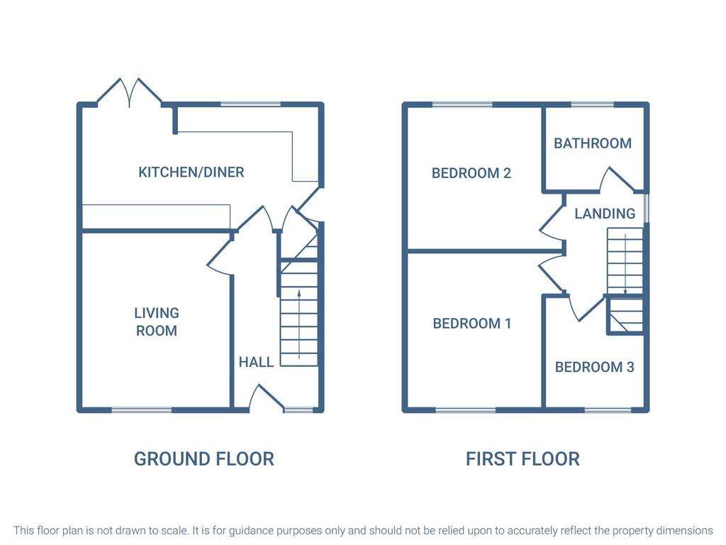 3 bedroom semi-detached house for sale - floorplan