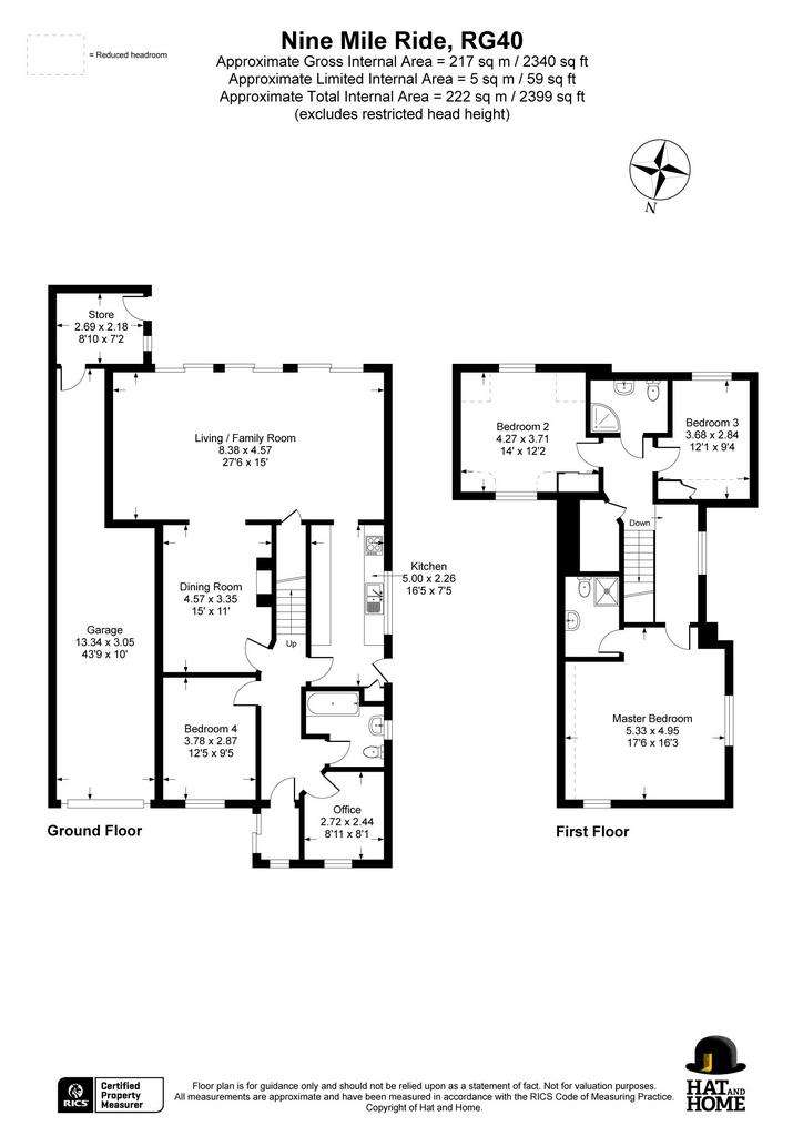 4 bedroom detached house to rent - floorplan