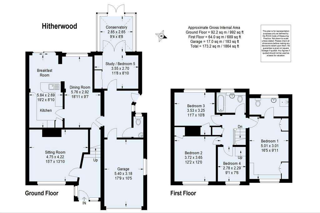 4 bedroom link-detached house for sale - floorplan