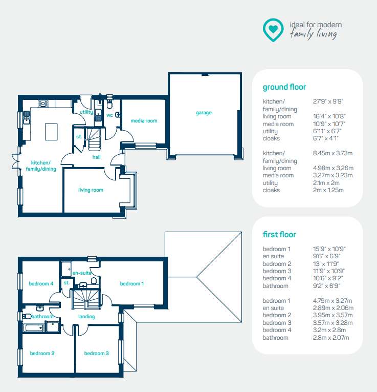 4 bedroom detached house for sale - floorplan