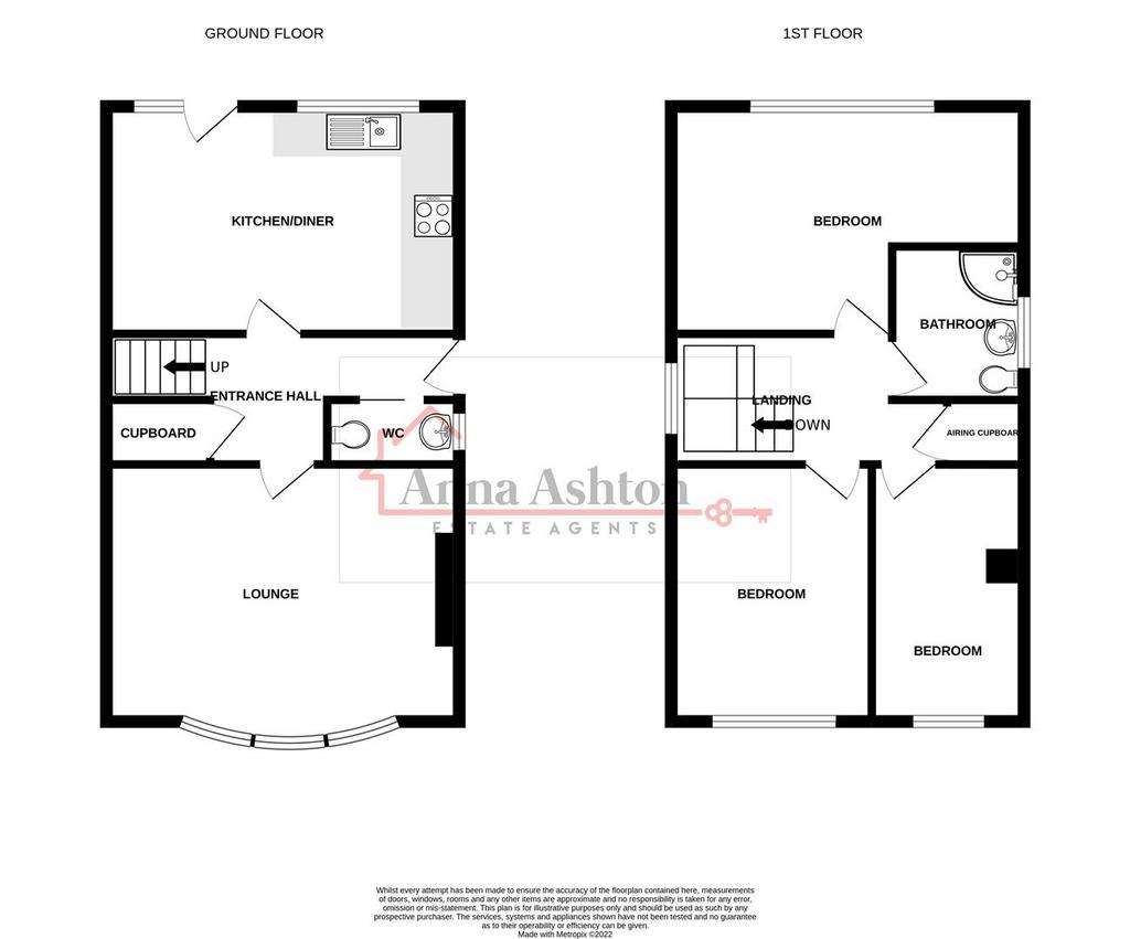 3 bedroom detached house for sale - floorplan