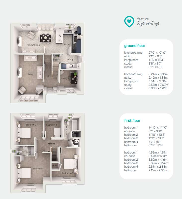 4 bedroom detached house for sale - floorplan