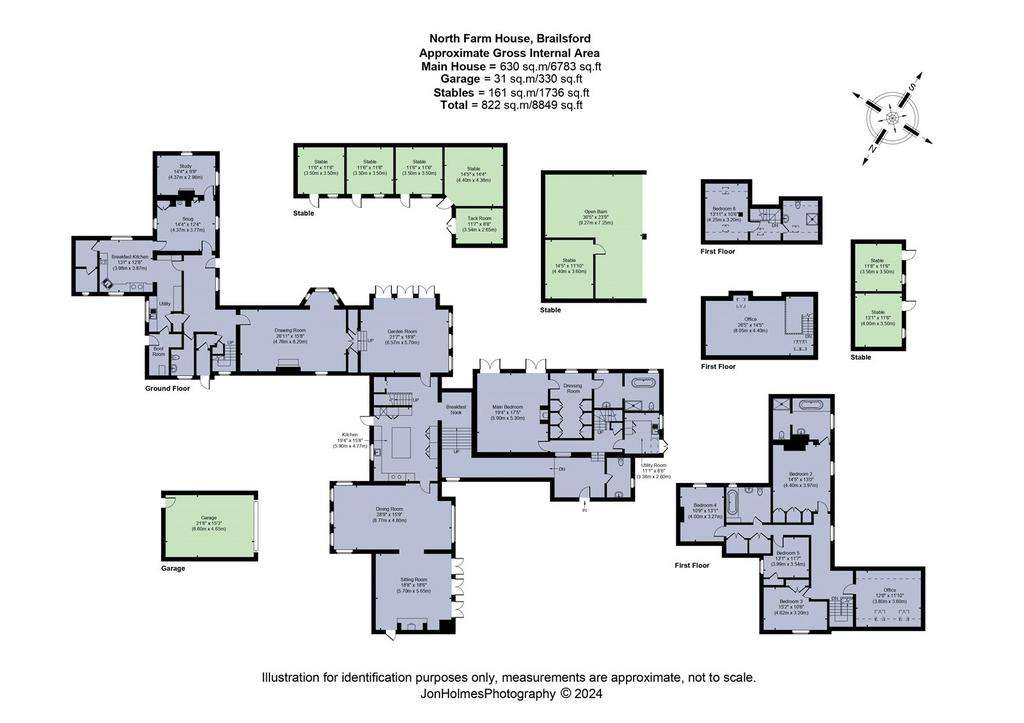 6 bedroom detached house for sale - floorplan