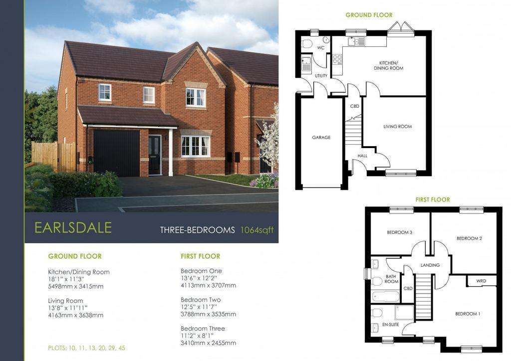 3 bedroom detached house for sale - floorplan