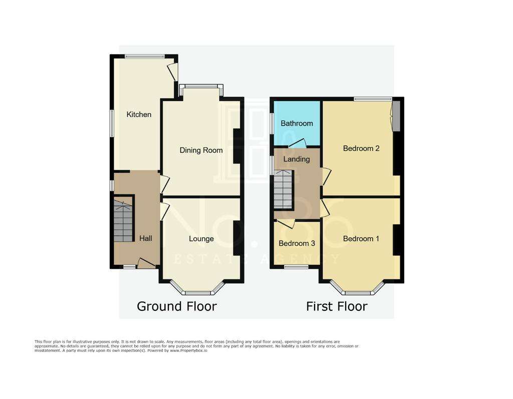 3 bedroom semi-detached house for sale - floorplan