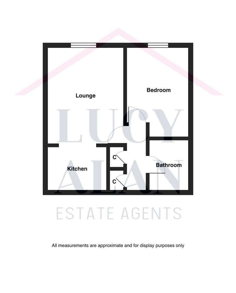 1 bedroom flat for sale - floorplan