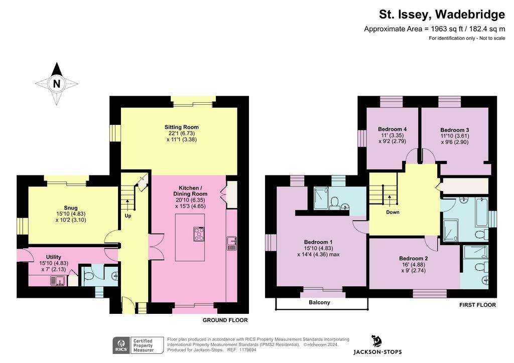 4 bedroom detached house for sale - floorplan