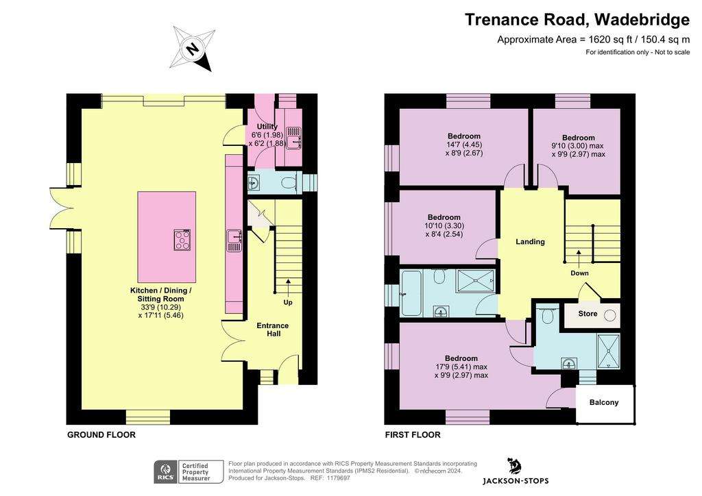 4 bedroom detached house for sale - floorplan