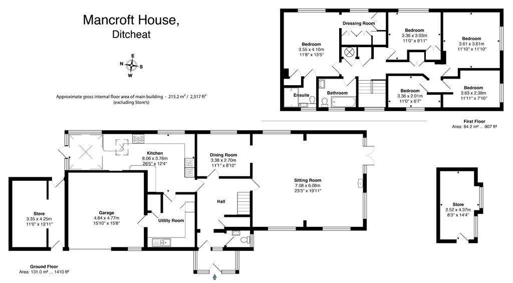 5 bedroom detached house for sale - floorplan