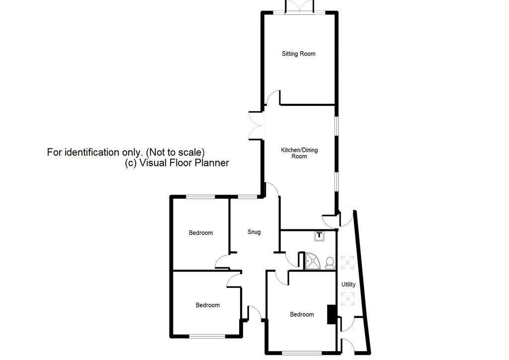 3 bedroom detached bungalow for sale - floorplan