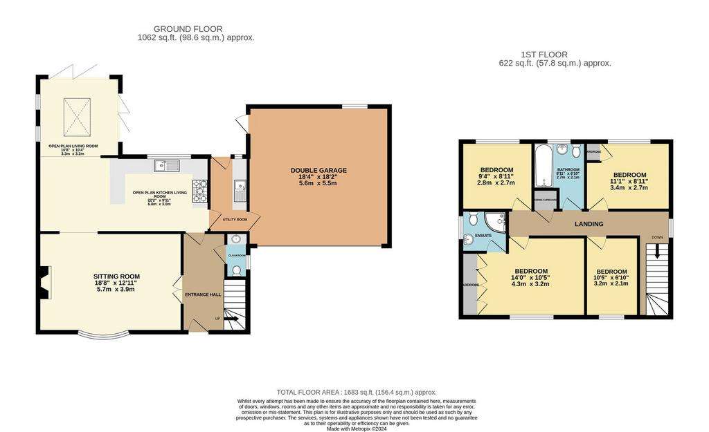 4 bedroom detached house for sale - floorplan