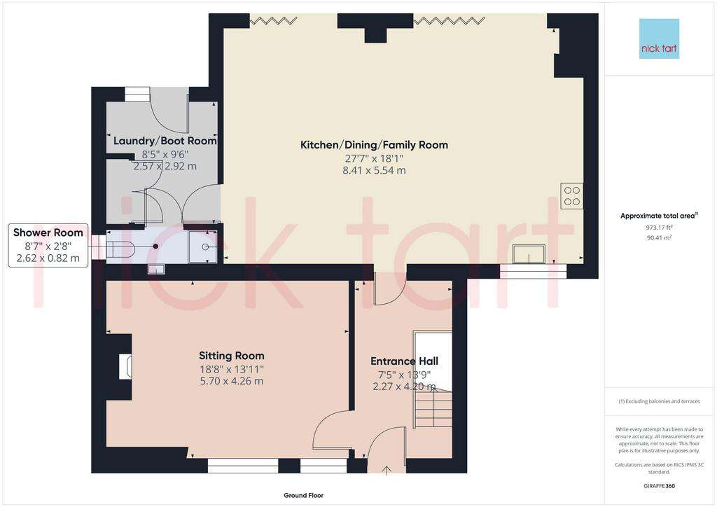 3 bedroom detached house for sale - floorplan