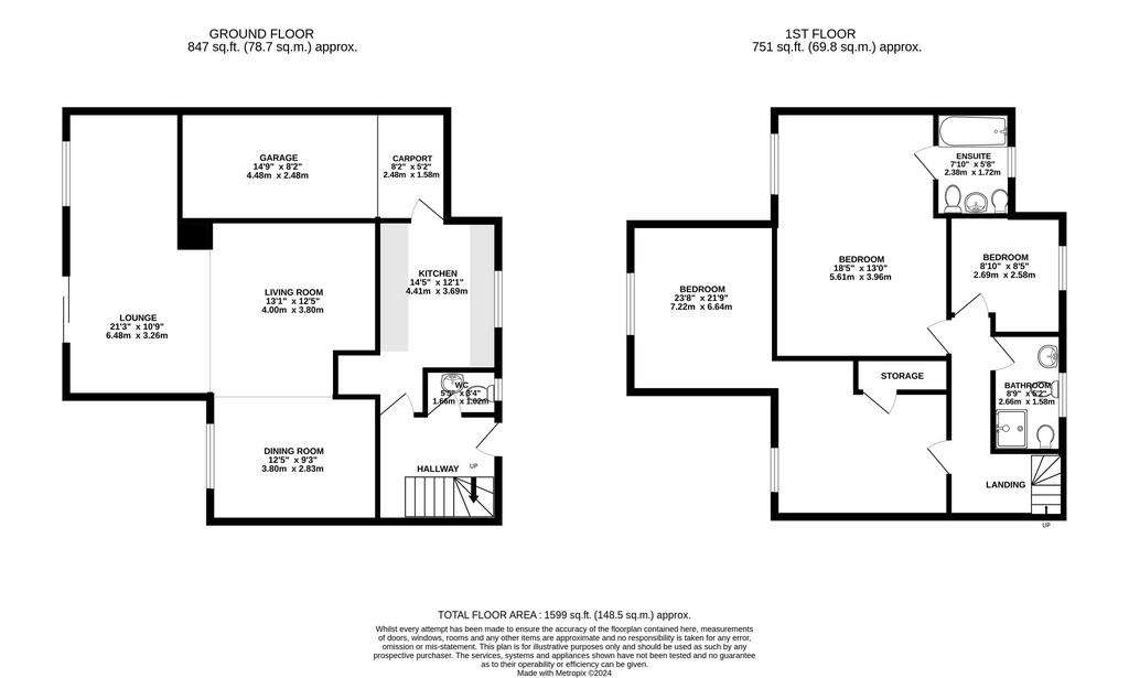 4 bedroom detached house for sale - floorplan