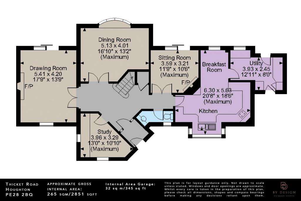 5 bedroom detached house for sale - floorplan