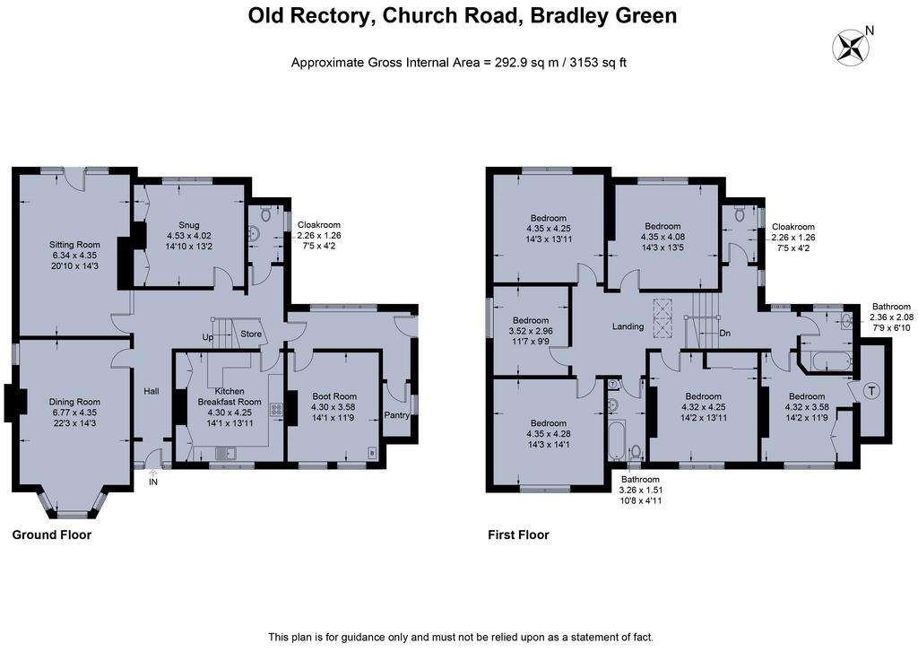 6 bedroom detached house for sale - floorplan