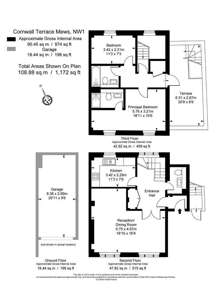 6 bedroom semi-detached house to rent - floorplan