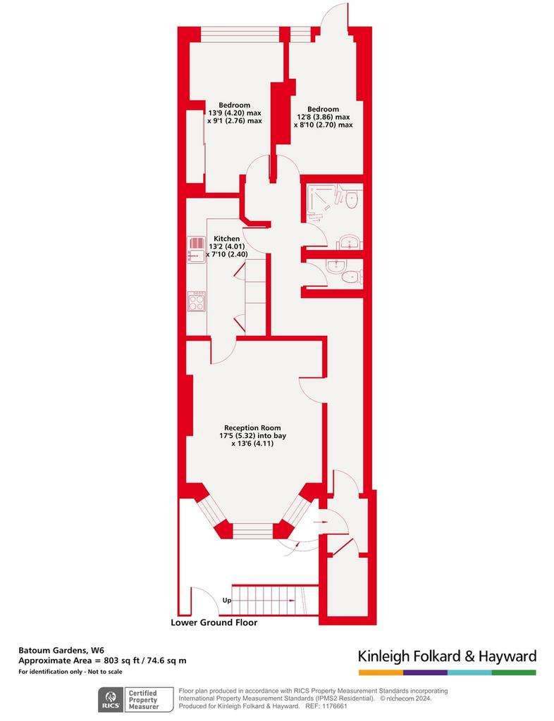 2 bedroom flat for sale - floorplan