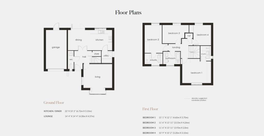 4 bedroom detached house for sale - floorplan