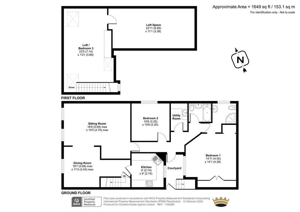 2 bedroom flat for sale - floorplan