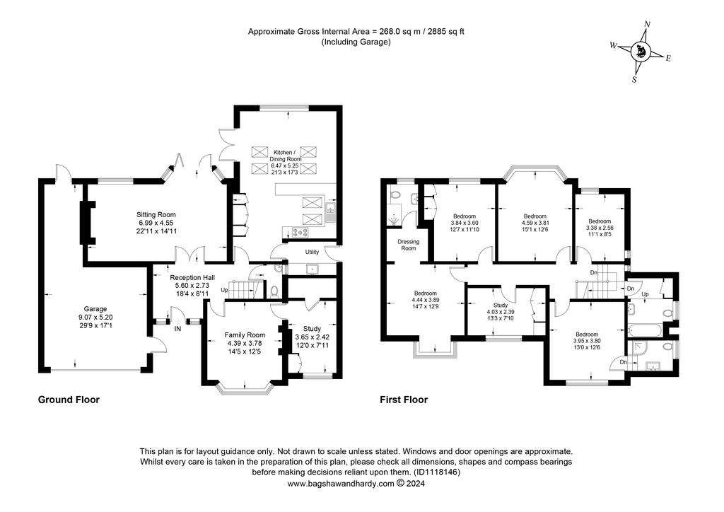 6 bedroom detached house for sale - floorplan