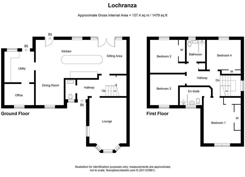 4 bedroom detached house for sale - floorplan