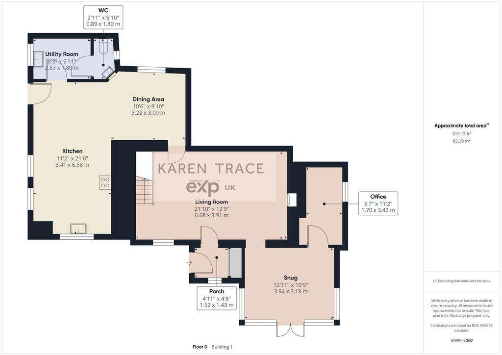 4 bedroom detached house for sale - floorplan