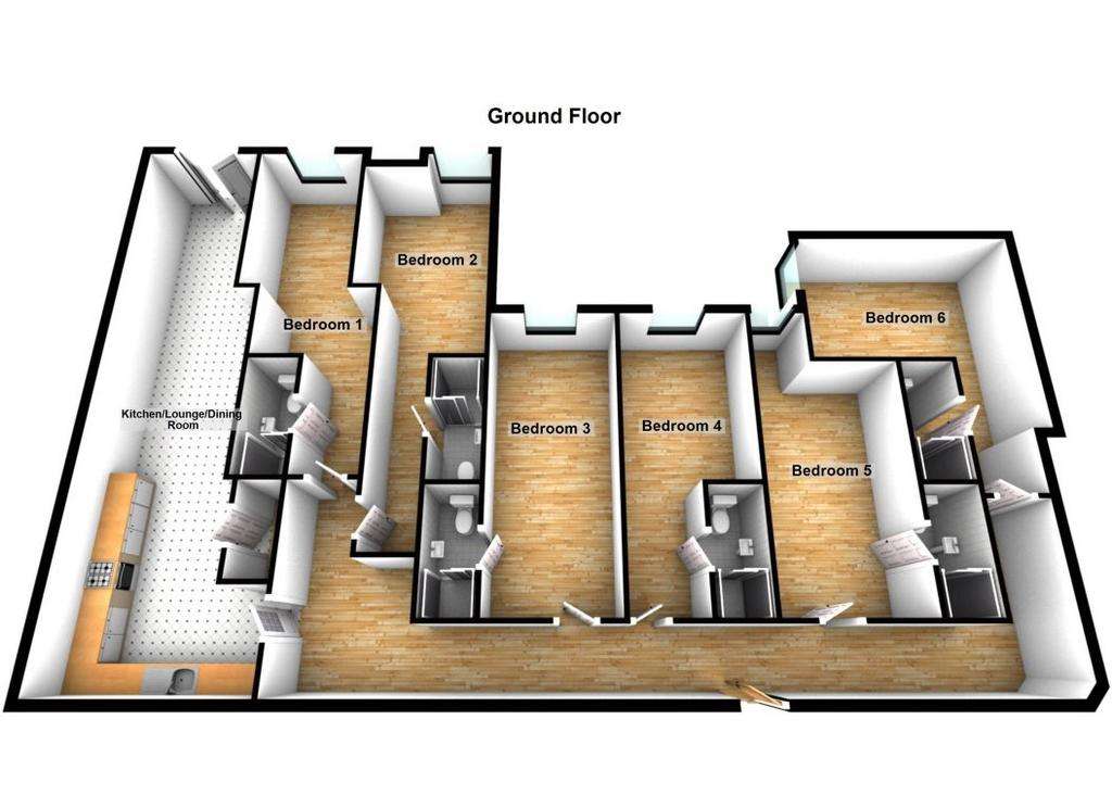 Room to rent - floorplan