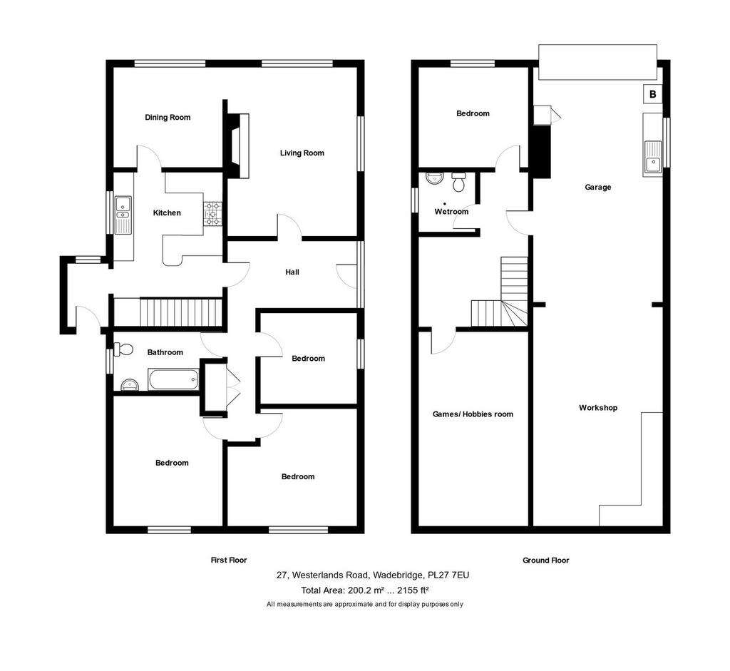 4 bedroom detached house for sale - floorplan