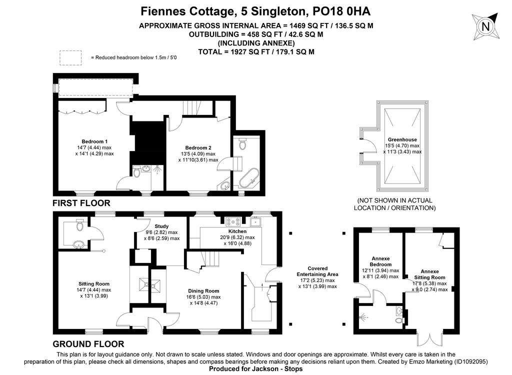 3 bedroom detached house for sale - floorplan